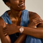 Fossil Analog Rose Gold Dial Women's Watch-ES4301 - Image 3