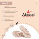 AIRSON AL-5 Slipper for Women | Orthopedic, Diabetic, Pregnancy | Soft Doctor Anti-Skid Slipper for Women |Slides, Flip-Flops, Slippers, Chappals | For Ladies and Girls - Image 3