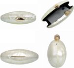 Shell Shape Acrylic Clutch Trendy Metallic Acrylic Evening Bag Shiny Egg Purses and Handbags for Women Wedding Party - Image 6