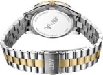 JBW Luxury Women's Cristal 0.12 Carat Diamond Wrist Watch with Stainless Steel Link Bracelet - Image 3