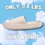 EVA Sandals for Women & Men Slides Sandals Lightweight House Slippers Thick Sole Indoor & Bathroom Shoes - Image 4