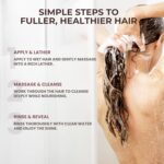 Collagen Hair Shampoo for Women - Salon-Grade Thickening & Growth, Professional Cleansing for Fuller, Healthier Locks, Sulfate-Free, 16.9 oz - Image 7