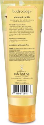 Bodycology Shea Butter Body Cream, Whipped Vanilla, 8 oz - Image 9