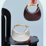 Woven Leather Handbags for Women Fashion Designer Clutch Purse Dumpling Bag Cute Ladies Trendy Small Hobo Bag - Image 8