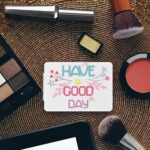 Cute Good Day Quote Small Mirror, 1X/2X Rectangular Travel Mirror Folding, Pu Leather Portable Mini Make Up Small Mirrors, Travel Minis Handheld Mirrors, Gift, Gadgets for Women - Image 4