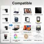 BENSN 39W Universal AC to DC Adapter 5V~20Voltios, 1~3A Switching Power Supply Suitable for speakers, LED light strips, electronic clocks, e-readers, portable GPS devices, etc. - Image 3