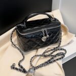 Box Square Handbag Purse for Women Chain Designer Crossbody Shoulder Bag Mini Top-Handle Pouch - Image 3