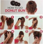 Lonimia Teenitor Hair Bun Makers, Hair Styling Accessories Kit with 5 Bands& 20 Bobby Pins & 7 Buns for Chignon Hair Styles (2 Small 2 Medium 2 Large 1 Extra-large), Brown - Image 4