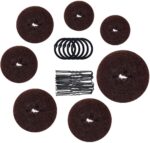 Lonimia Teenitor Hair Bun Makers, Hair Styling Accessories Kit with 5 Bands& 20 Bobby Pins & 7 Buns for Chignon Hair Styles (2 Small 2 Medium 2 Large 1 Extra-large), Brown - Image 8