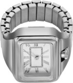 Shocknshop Analog Fashion Stainless Steel Ladies Ring Watch for Women -W122 - Image 4