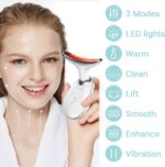 Oriflame Neck and Face Massager, Face Roller, Face Sculpting Skin Care Tool, Improve, Firm, Tightening and Smooth 3 Modes, White - Image 3