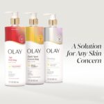 Olay Body Lotion for Women, Age Defying with Niacinamide Serum, Visibly Reduce Signs of Skin Aging, 24hr Moisture & Hydration, Fast Absorbing Formula, Vitamin B3 Complex, For All Skin Types, 17 fl oz - Image 6