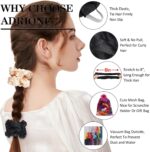 60 Pack Satin Silk Hair Scrunchies for Women-Satin Scrunchies for Girls - Image 2