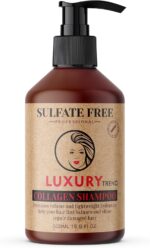 Collagen Hair Shampoo for Women - Salon-Grade Thickening & Growth, Professional Cleansing for Fuller, Healthier Locks, Sulfate-Free, 16.9 oz - Image 2