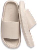 EVA Sandals for Women & Men Slides Sandals Lightweight House Slippers Thick Sole Indoor & Bathroom Shoes - Image 2