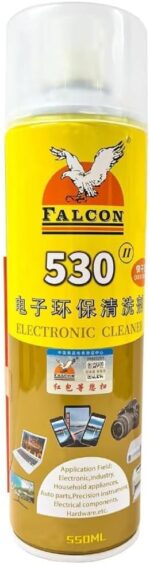 Falcon 530 Electronic Cleaner 550ml - Powerful Electronics Cleaning Solution | Safe for Delicate Components - Image 2
