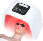 LED Light Therapy Mask - 7 Color Photon Facial Device for Skin Care, Red & Blue Light Therapy for Face, Neck & Body, Rechargeable Home Use (Style 1) - Image 2