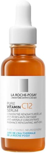 La Roche Posay 12% Pure Vitamin C Anti-Aging Face Serum For All Skin Types 30ml - Image 2