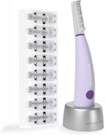 Michael Todd Beauty Sonicsmooth Dermaplane Razor for Women Face + Eyebrow trimmer Dermaplaning System - Peach Fuzz Remover - 8 Weeks of Dermaplaning Blades - Image 2