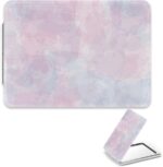 Minimalist Pastel Hand Mirror, 1X/2X Rectangular Cosmetic Mirror, Pu Leather Portable Holiday Essentials Handheld Mirrors, Travel Minis Mirrors, Gadgets for Women, Gifts for Teenage Girls - Image 2