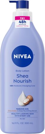 NIVEA Shea Daily Moisture Body Lotion 48 Hour Moisture For Dry Skin - 16.9 fl. oz. - Image 2