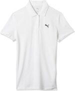 Puma Womens ESS Polo PUMA White T-Shirt - Image 2