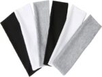 TERSE Hair Bands for Women's Hair Thin Cloth Headbands for Women Soft Stretchy Head Bands Solid Hair Hands - Image 2