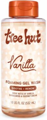 Tree Hut Vanilla Nourishing & Moisturizing Foaming Gel Wash, 18 oz., Hydrating - Image 2