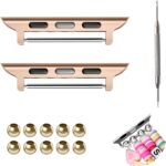 Watch Band Connectors Compatible for Apple Watch Strap Adapter Replacement Link Attachment for iWatch - Image 2