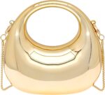 Women's Mini Crescent Acrylic Designer Luxury Bags Clutch Purse Bag Crossbody Shoulder Handbags With Chain - Image 2