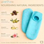 LOVE, LORI Premium Quality Moisturizing Socks – Gel Silicone Socks for Dry Feet Treatment (Sizes 9-11) Self Care Gifts for Women - Image 7