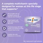 One A Day Women's Menopause Multivitamin with Vitamin A, Vitamin C, Vitamin D, Vitamin E and Zinc for Immune Health Support*, Biotin, B6, B12, & Soybean Isoflavones to Reduce Hot Flashes, 50 Count - Image 4