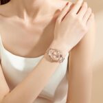 NIBOSI Women's Watches Analog Quartz Ladies Wrist Watch Dainty Rose Gold Minimalist Vintage Luxury Stainless Steel Strap Classic Dress Watches for Women Small Wrists - Image 5
