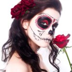 2 Pack Rose Flower Hair Clip Women Rose Flowers Hair Accessories Wedding Hair Clip Flamenco Dancer for Women Girls, Ball Party Masquerade and Cosplay (Dark Red) - Image 3