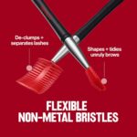 Revlon Lash & Brow Styling Tool, Dual Ended Eyelash Separator & Eyebrow Brush Spoolie, Works with Mascara & Brow Makeup, 1 count - Image 3