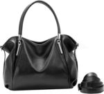 HESHE womens Signature Satchel handbags - Image 4