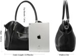 HESHE womens Signature Satchel handbags - Image 7