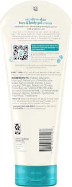 Aveeno Baby Sensitive Skin Face & Body Gel Cream for Kids with Prebiotic Oat, Clinically Proven 24 Hour Hydration for Soft Skin, Quick Drying and Lightweight, Hypoallergenic, 8 oz - Image 10