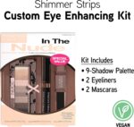 Physicians Formula Shimmer Strips Custom Eye Enhancing Kit with Eyeshadow, Eyeliner & Mascara, Nude - Image 3