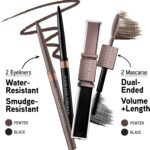 Physicians Formula Shimmer Strips Custom Eye Enhancing Kit with Eyeshadow, Eyeliner & Mascara, Nude - Image 5