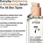 ANUA Rice Ceramide 7 Hydrating Barrier Serum, Brightening, Hydrating Serum for Face, Rice, Hyaluronic Acid, Niacinamide, Fragrance-free, Non comodogenic, Glass Skin, Korean Skin Care, 50ml/1.69fl.oz. - Image 4