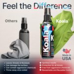 Koala Lifestyle Kleaner Alcohol Free Eyeglass Lens Cleaner Spray Care Kit | 16oz + 2 Cloths | Safe for Cleaning All Lenses and Screens - Image 6