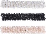 Shining Diva Fashion 3 Pcs Crystal Hair Clips for Women Girls Kids Latest Stylish Party French Barrette Hair Clip Accessories Combo (rrsd15807zb) - Image 3