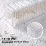 KASTWAVE Acrylic Jewelry Box Organizer, Clear Jewelry Holder with 20 Portable Anti-Tarnish Bags, Travel Jewelry Case for Earrings, Rings, Necklaces, Ideal for Women and Girls, Durable and Stylish - Image 3