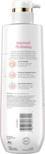 Olay Body Wash for Women, Intensely Hydrating, Pro-Hyaluronic Acid Serum Complex, Renews Moisture, Vitamin B3 Lameller Technology, For All Skin Types, Strawberry Summer Fizz Scent, 20 fl oz - Image 13
