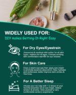 ProCIV Steam Warm Eye Masks, Hot Lavender Sleep Eye Mask for Dry Puffy Fatigue Eyes (16 Pieces) - Image 6