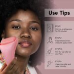 huefull Ice Roller for Face Women, Skin Care Set & Ice Face Roller，Self Care Gifts for Women,Reduces Puffiness and Wrinkle, Facial Massager Tool & Spa Pink Gifts - Image 6