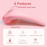 huefull Ice Roller for Face Women, Skin Care Set & Ice Face Roller，Self Care Gifts for Women,Reduces Puffiness and Wrinkle, Facial Massager Tool & Spa Pink Gifts - Image 7