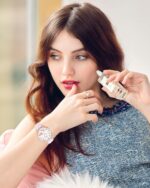 CIVO Watches for Women Leather Pink: Analog Quartz Wrist Watch Waterproof Fashion Easy to Read Business Elegant Ladies Watches - Image 5