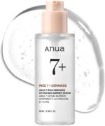 ANUA Rice Ceramide 7 Hydrating Barrier Serum, Brightening, Hydrating Serum for Face, Rice, Hyaluronic Acid, Niacinamide, Fragrance-free, Non comodogenic, Glass Skin, Korean Skin Care, 50ml/1.69fl.oz. - Image 2